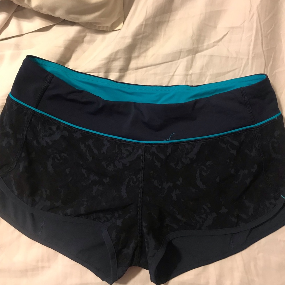Lululemon speed shorts
